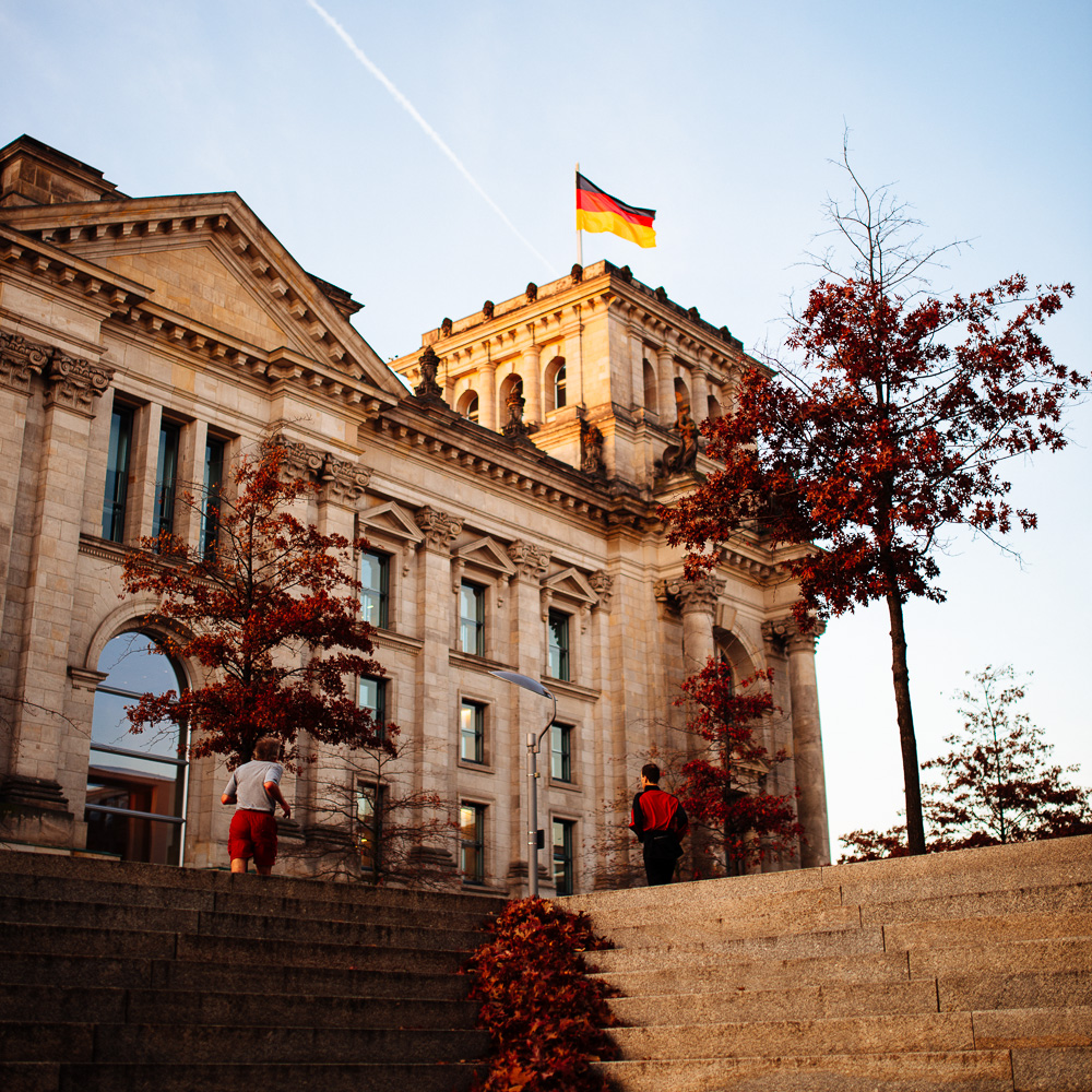 berlin, herbst, sonne