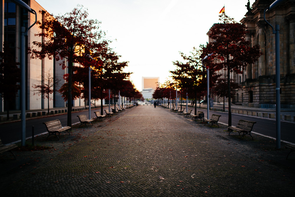 berlin, herbst, sonne