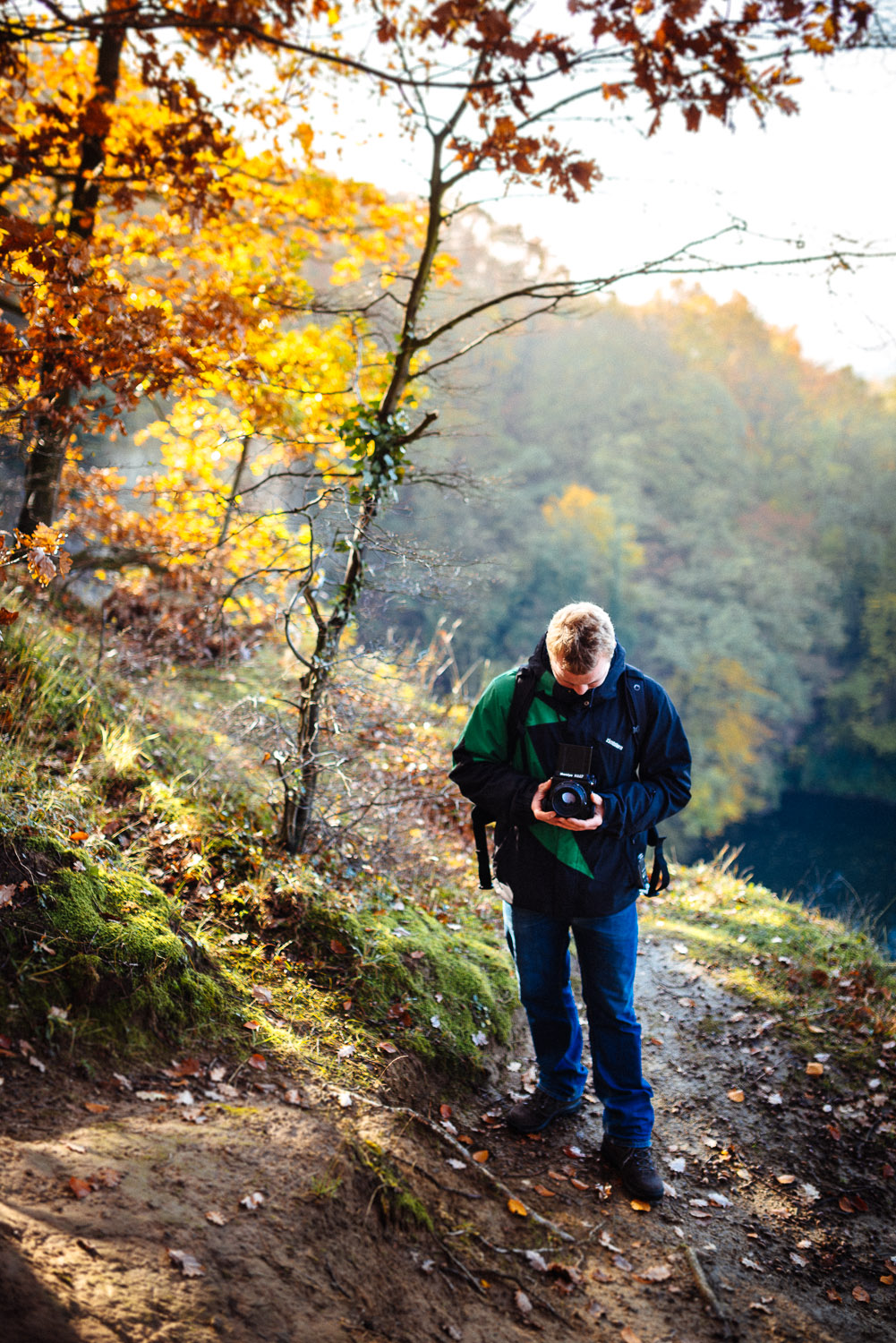 herbst bonn spaziergang dornheckensee